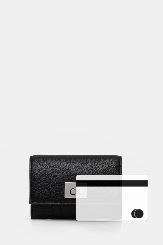 Peňaženka Calvin Klein K60K612834 čierna