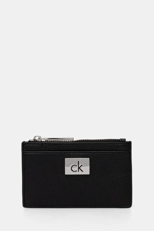 Портмоне Calvin Klein изкуствен черен K60K612837