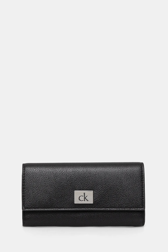 Портмоне Calvin Klein изкуствен черен K60K612839