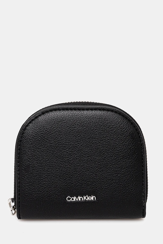 Кошелек Calvin Klein имитация натуральной кожи чёрный K60K612843