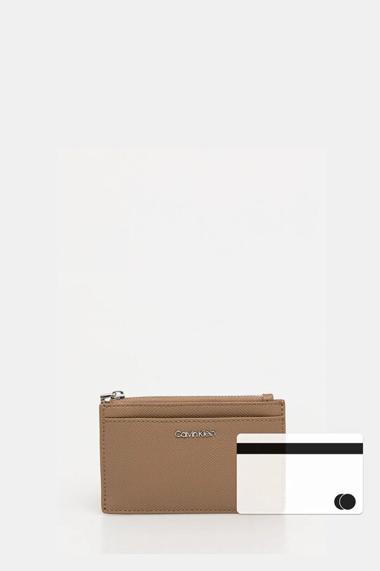 Calvin Klein portofel K60K613071 bej