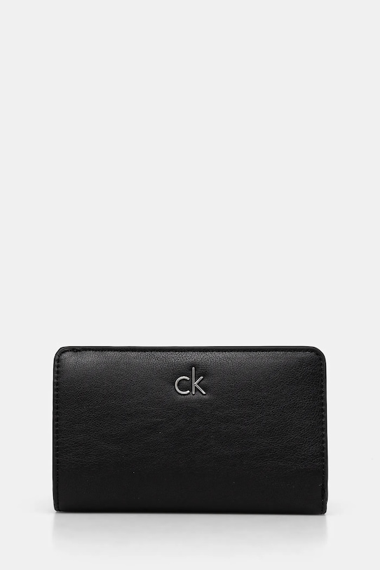 Calvin Klein portfel syntetyczny czarny K60K613075
