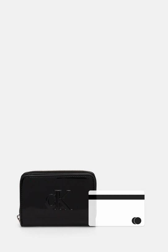 Calvin Klein Jeans portfel K60K613059 czarny