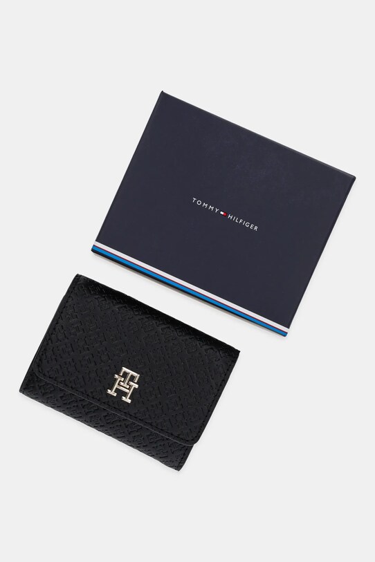 Peňaženka Tommy Hilfiger AW0AW16919 čierna