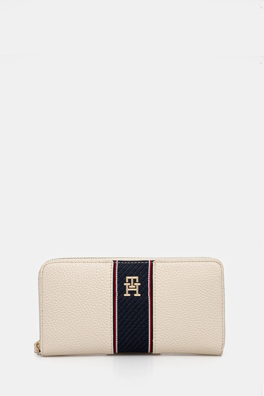 Портмоне Tommy Hilfiger изкуствен бежов AW0AW16921
