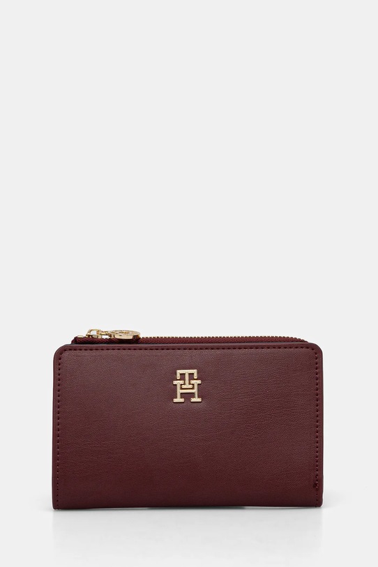 Πορτοφόλι Tommy Hilfiger συνθετικό μπορντό AW0AW16922