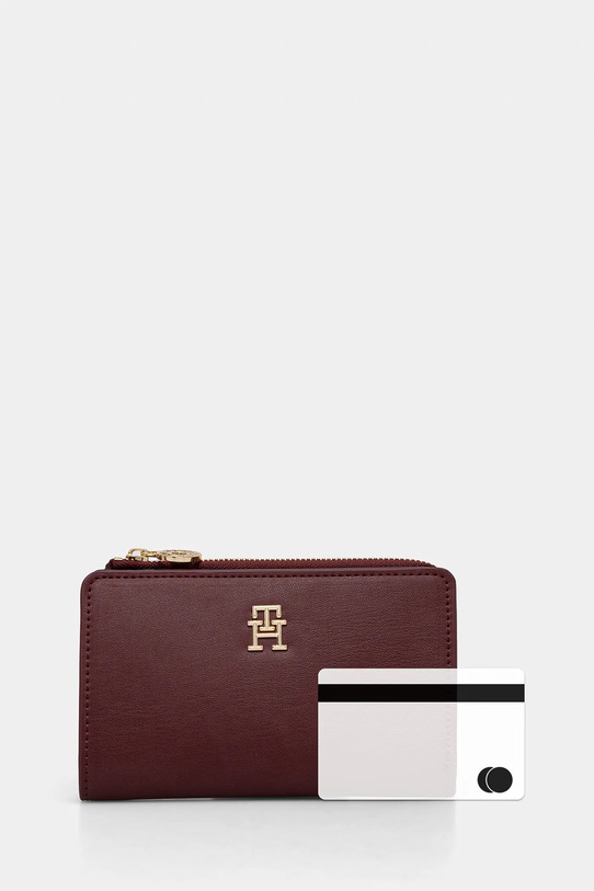 Πορτοφόλι Tommy Hilfiger AW0AW16922 μπορντό