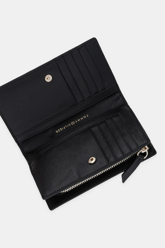 Tommy Hilfiger portfel skórzany czarny AW0AW16928