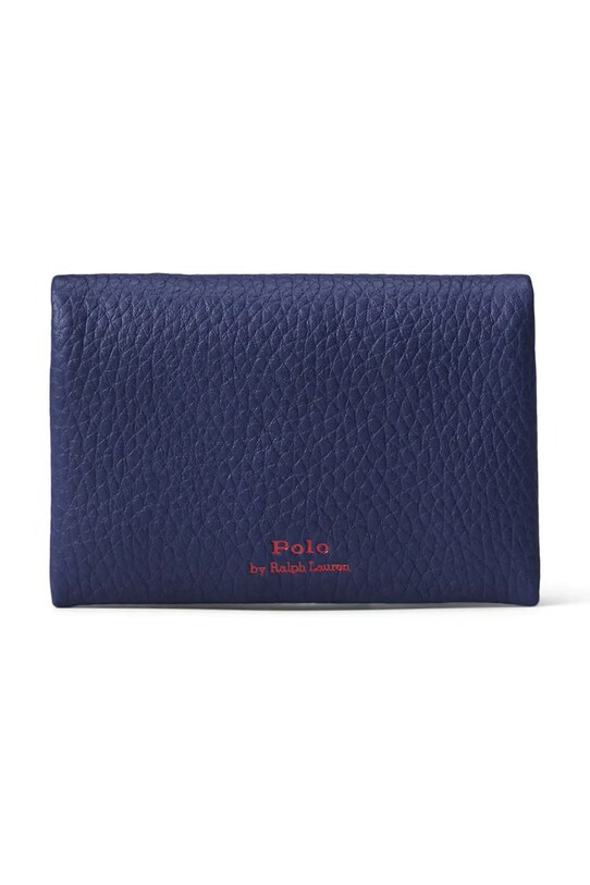 Kožená peněženka Polo Ralph Lauren 427949873 námořnická modř SS25