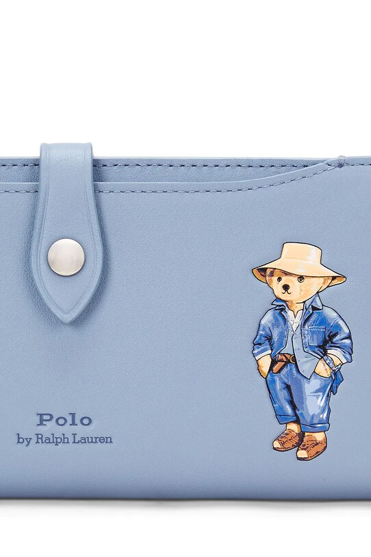 Kiegészítők Polo Ralph Lauren bőr pénztárca 427960632 kék