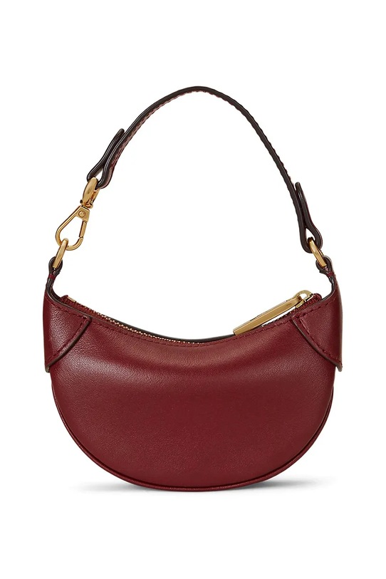 Kožna torba Polo Ralph Lauren 427938050 bordo SS25