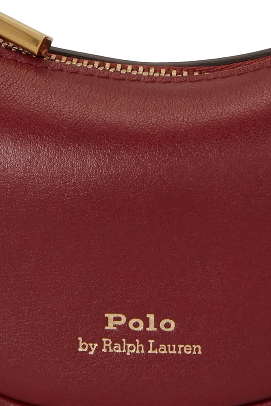 Kožna torba Polo Ralph Lauren 427938050 bordo