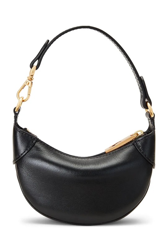 Polo Ralph Lauren poseta de piele 427938050 negru SS25