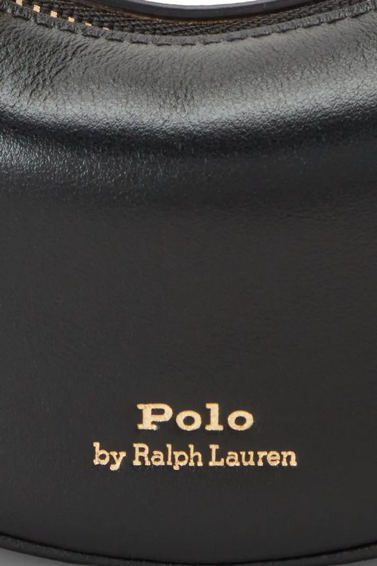 Шкіряна сумочка Polo Ralph Lauren 427938050 чорний