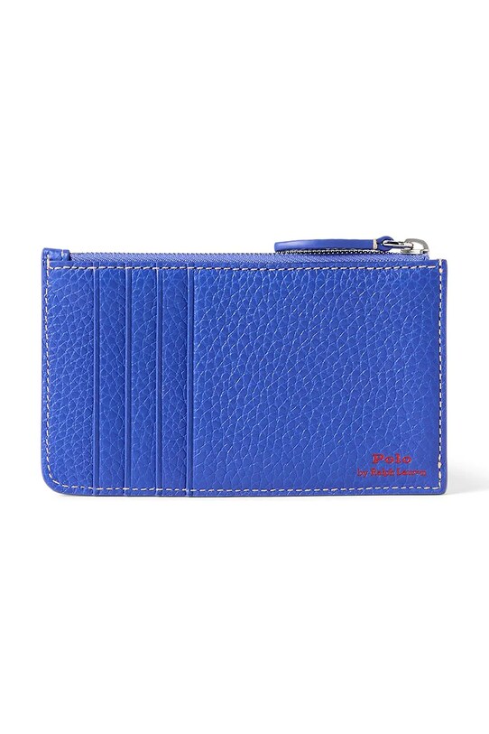 Polo Ralph Lauren portofel de piele 427949872 violet SS25