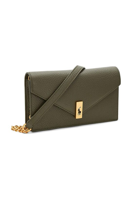 Akcesoria Polo Ralph Lauren portfel skórzany 427960603 zielony