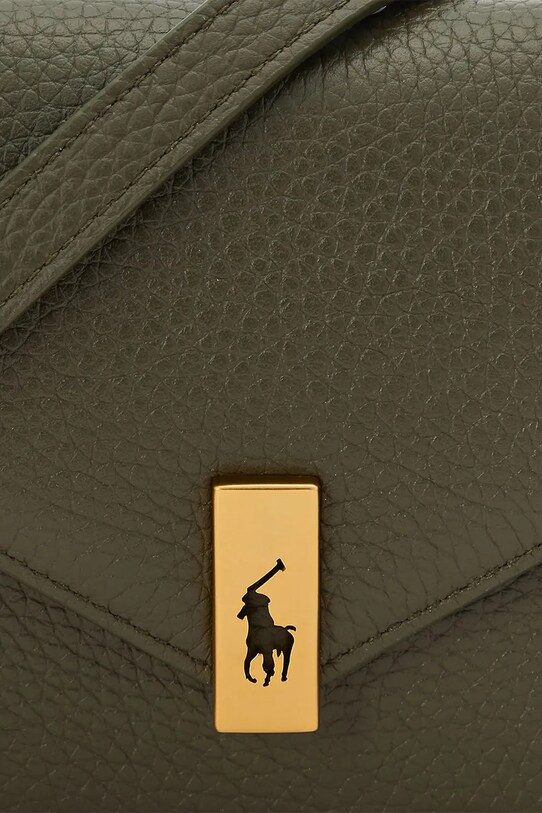 Polo Ralph Lauren portfel skórzany 427960603 zielony