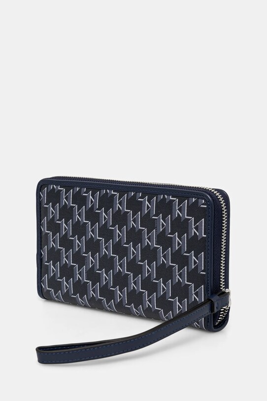 Karl Lagerfeld portofel A1W32072 bleumarin SS25