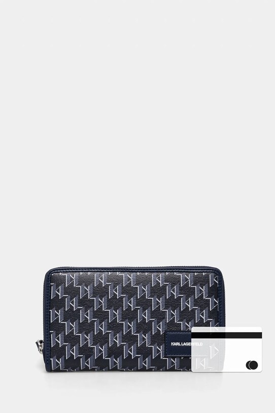Karl Lagerfeld portofel A1W32072 bleumarin