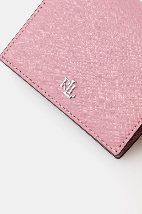 Doplnky Kožená peňaženka Lauren Ralph Lauren 432962112 ružová