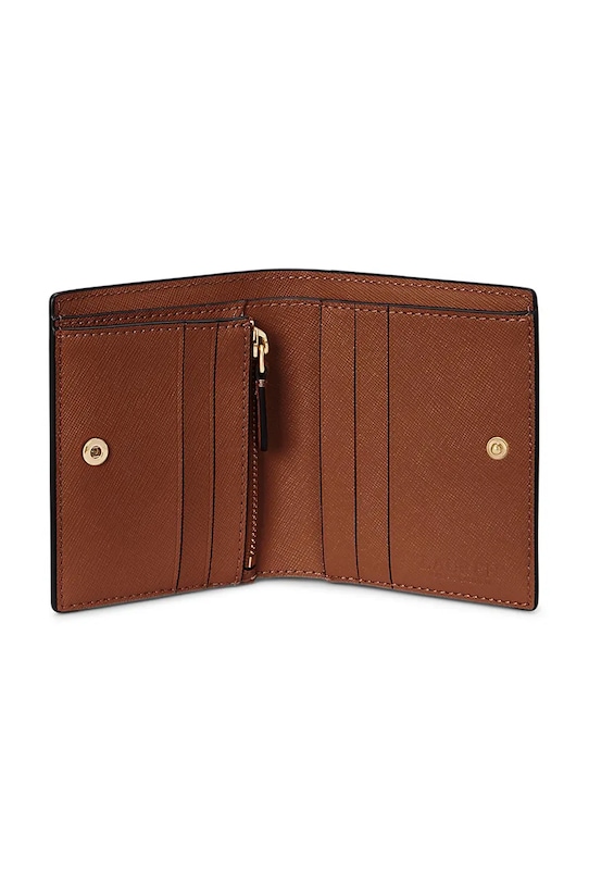 Accesorii Lauren Ralph Lauren portofel de piele 432962112 bej