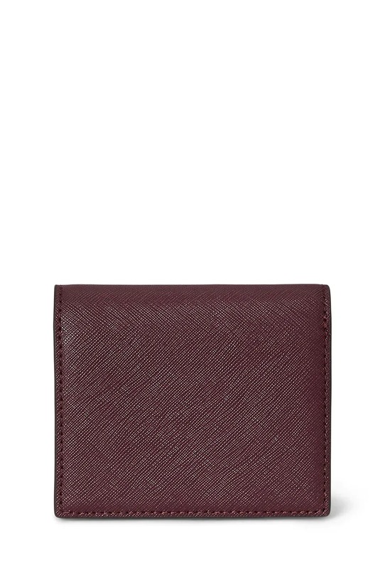Кожаный кошелек Lauren Ralph Lauren 432962112 бордо AW25