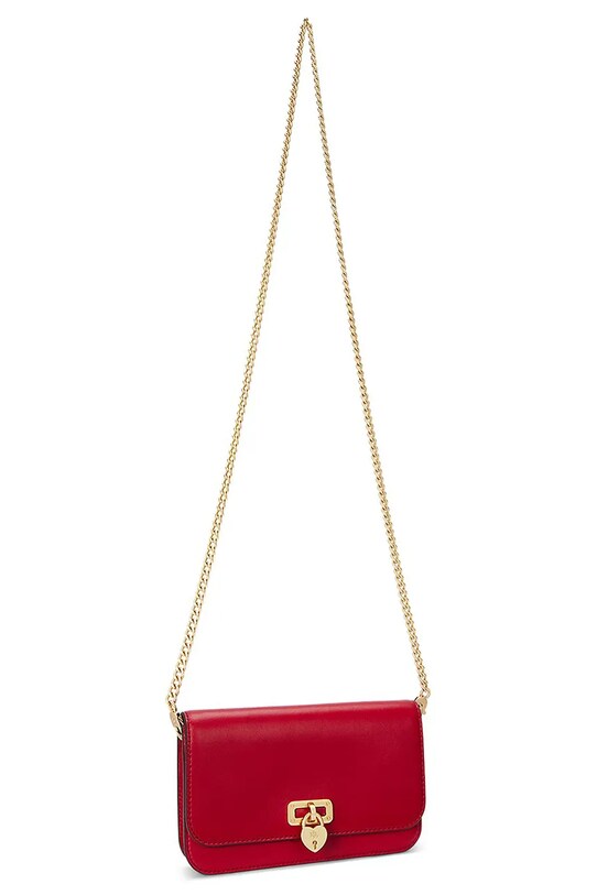 Accesorii Lauren Ralph Lauren portofel de piele 432962115 rosu