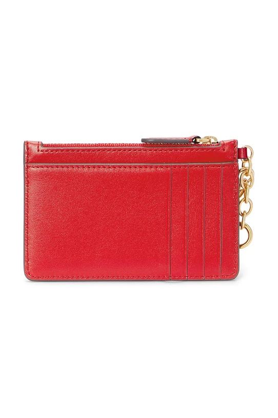 Кожаный кошелек Lauren Ralph Lauren 432962368 красный SS25