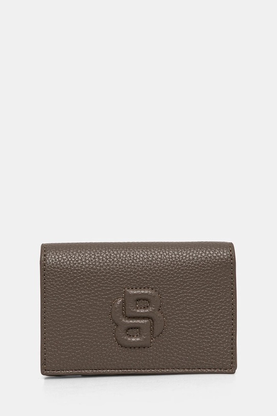 BOSS portfel imitacja skóry licowej brązowy 50536339