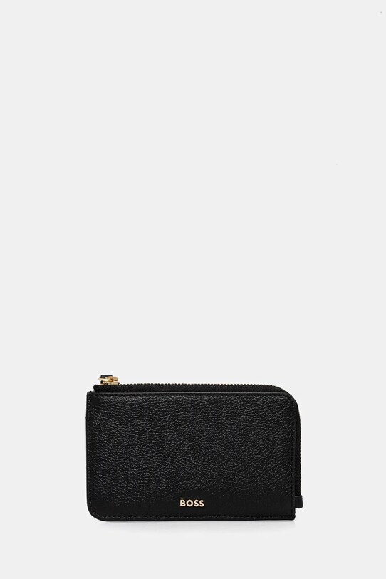 BOSS portofel de piele piele negru 50536384