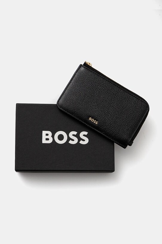 BOSS portofel de piele negru 50536384