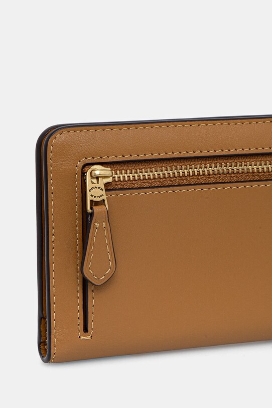 Гаманець Coach CZ096 бежевий SS25