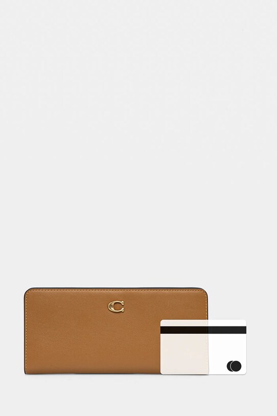Гаманець Coach бежевий CZ096