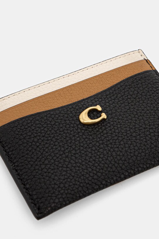 Accesorii Coach card holder CZ144 negru