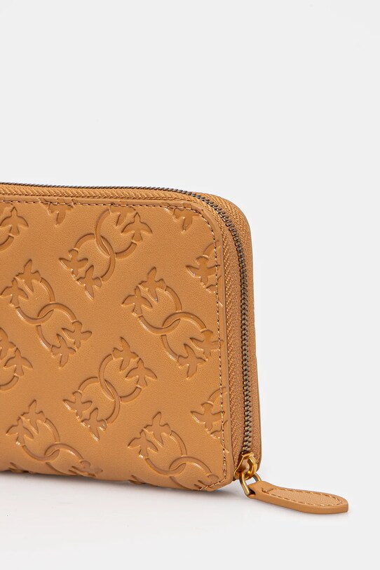 Pinko portofel de piele 100249.A1YB maro SS25