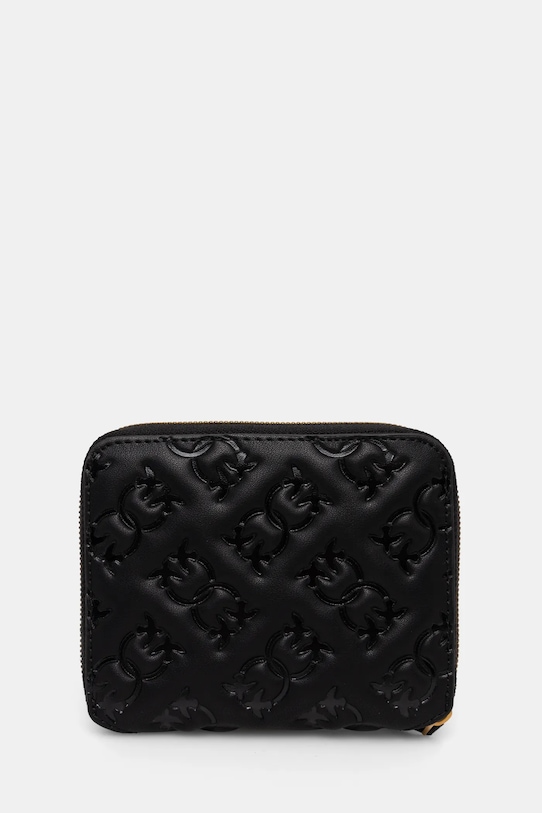 Шкіряний гаманець Pinko 100249.A1YB чорний SS25