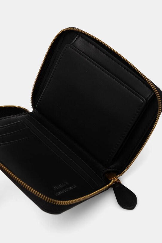 Accesorii Pinko portofel de piele 100249.A1YB negru