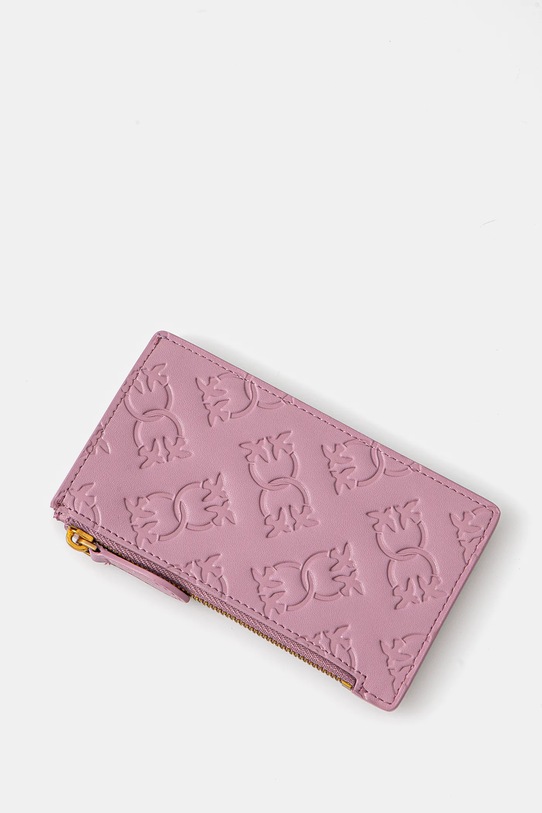 Pinko portafoglio in pelle 100251.A1YB violetto AA00