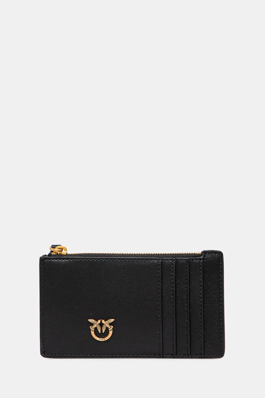 Kožená peňaženka Pinko usňová koža čierna 100251.A1YB