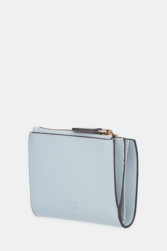 Pinko portfel skórzany 103610.A0F1 niebieski AA00