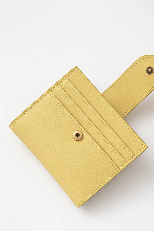 Accesorii Pinko portofel de piele 103610.A0F1 verde