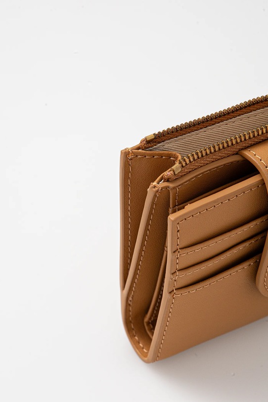 Pinko bőr pénztárca barna 103610.A0F1