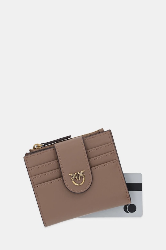 Аксессуары Кожаный кошелек Pinko 103610.A0F1 коричневый