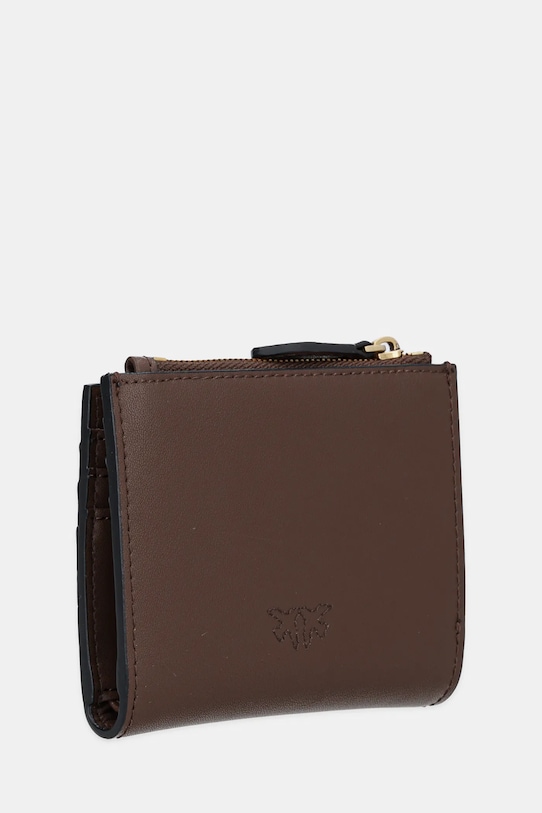 Δερμάτινο πορτοφόλι Pinko 103610.A0F1 καφέ AA00