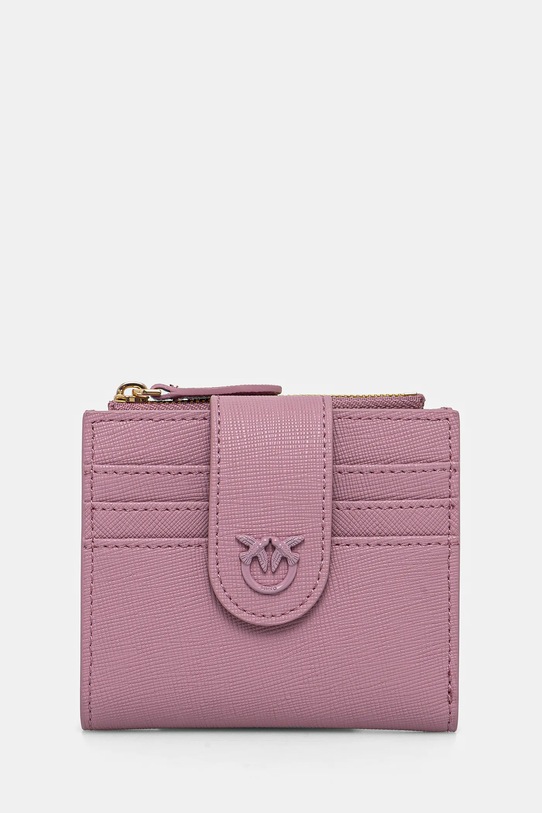 Pinko portofel de piele piele roz 103610.A29P