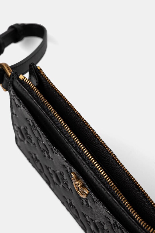 Accesorii Pinko portofel de piele 103611.A1YB negru