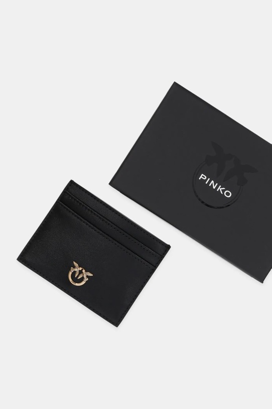 Dodatki Usnjen etui za kartice Pinko 103762.A0F1 črna