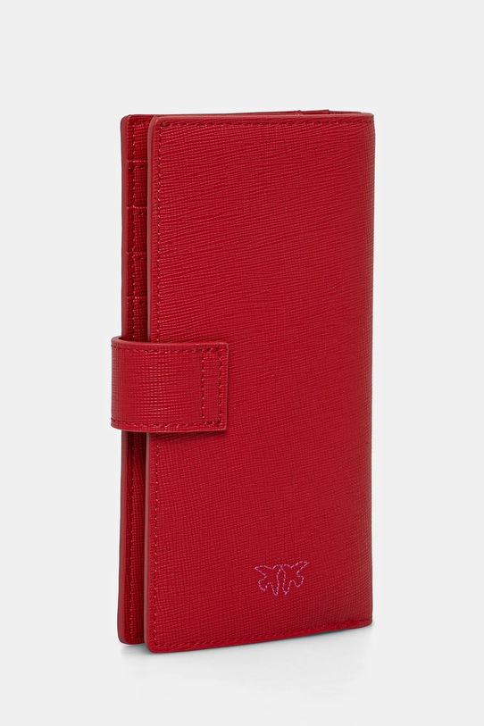 Kožená peněženka Pinko 104354.A29P červená SS25