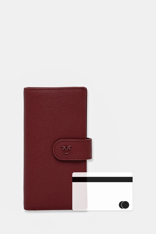 Кожаный кошелек Pinko 104354.A29P бордо