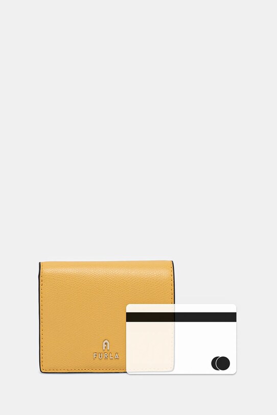 Шкіряний гаманець Furla WP00304.ARE000.3592S жовтий